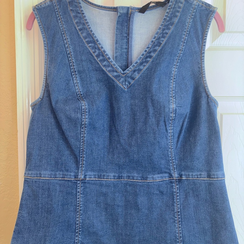 Denim Sleeveless Top